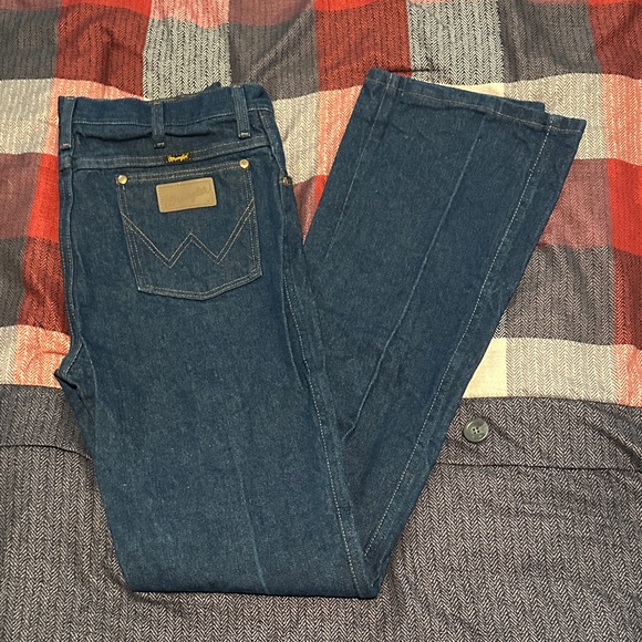 Wrangler Other - Wrangler Men's Dark Blue Straight Jeans